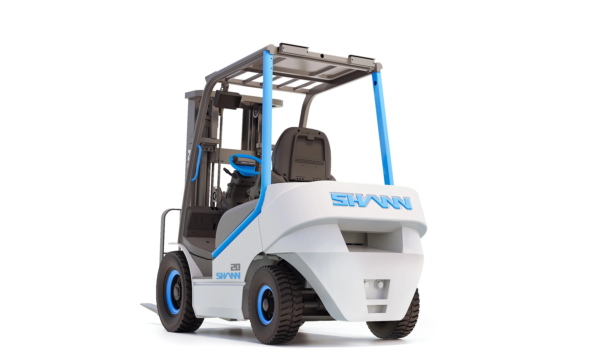 SHANN CPD 20 JE - электромобильный погрузчик 2 т