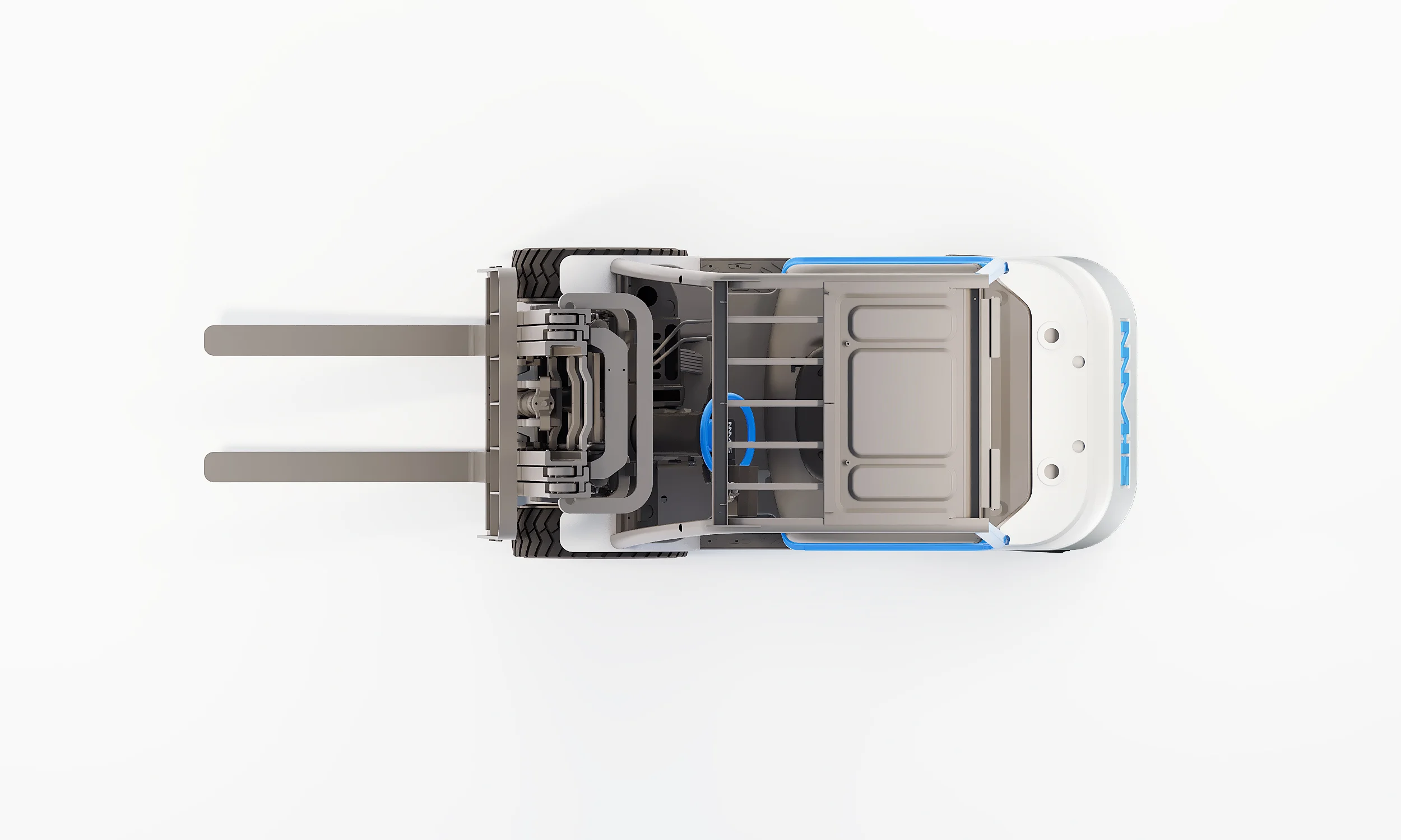 SHANN CPD 20 JE - электромобильный погрузчик 2 т