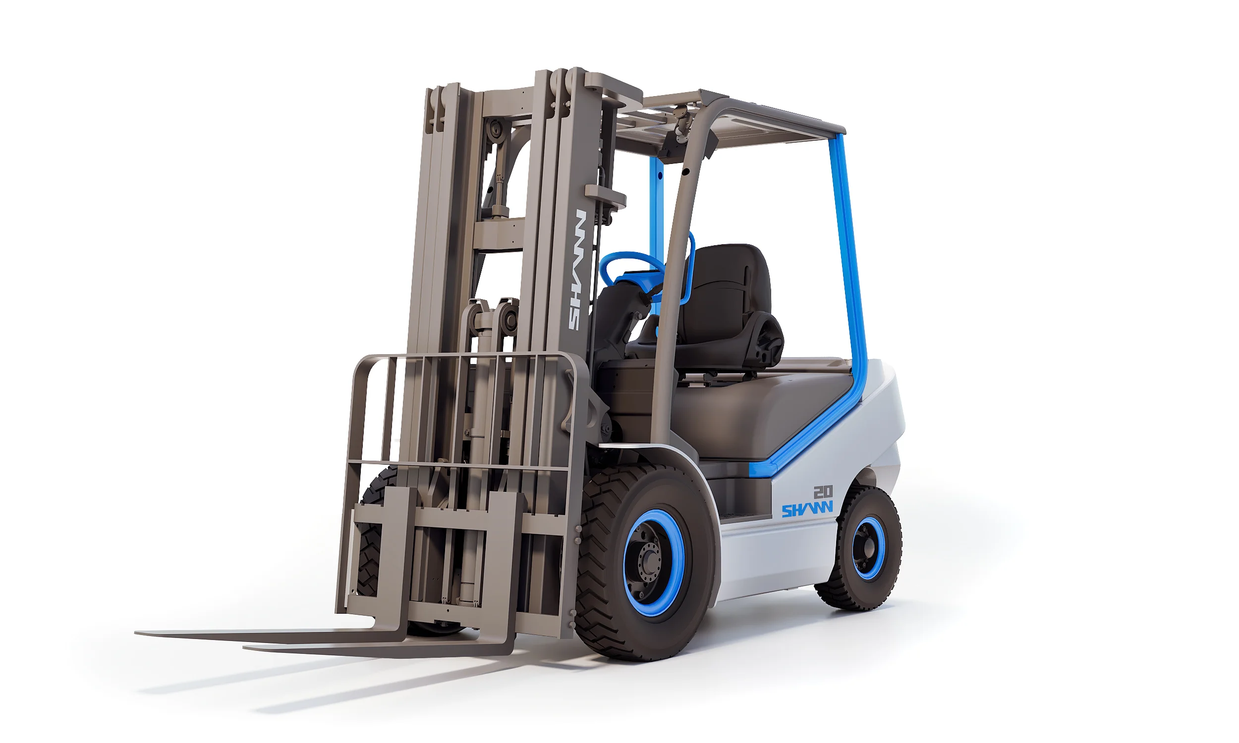 SHANN CPD 20 JE - электромобильный погрузчик 2 т