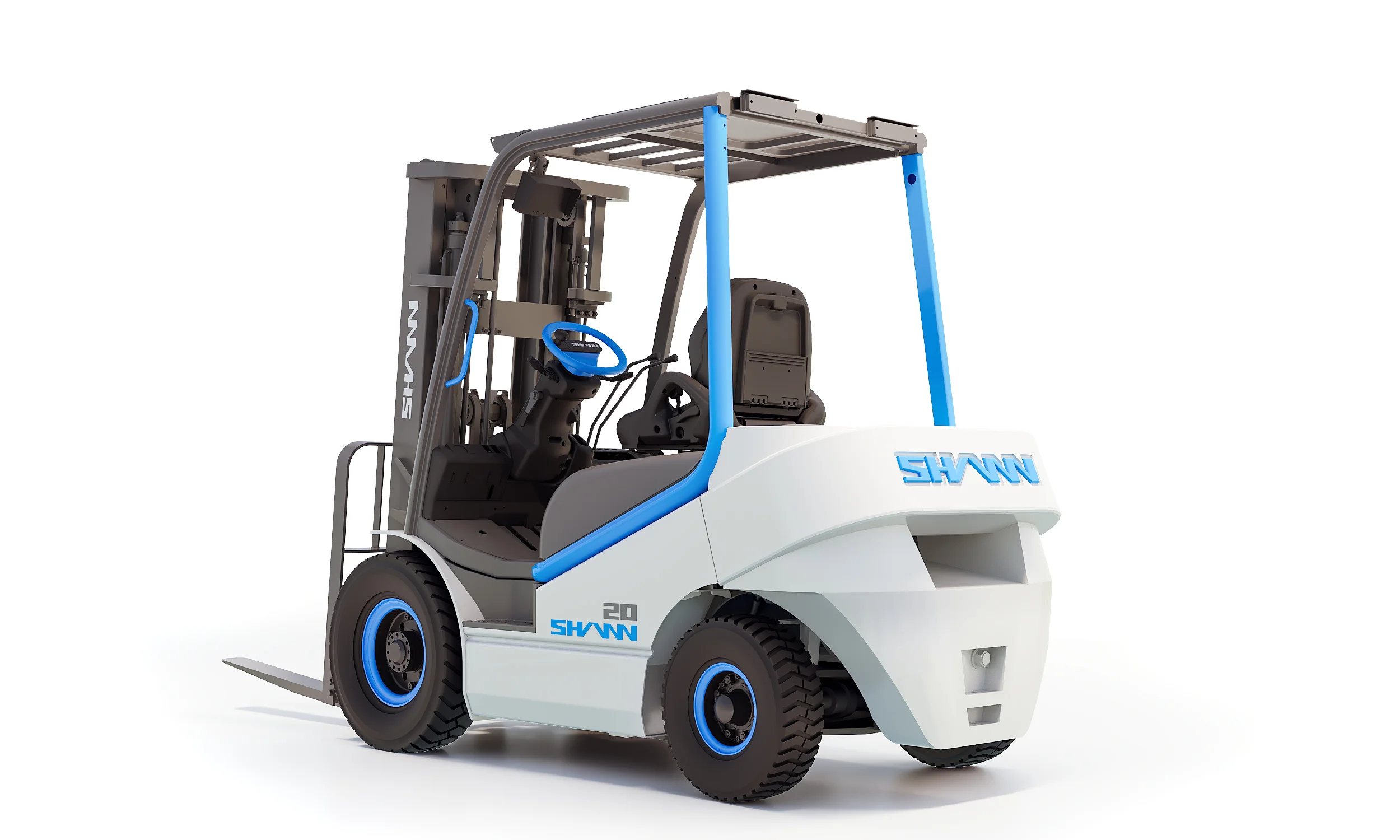 SHANN CPD 20 JE - электромобильный погрузчик 2 т
