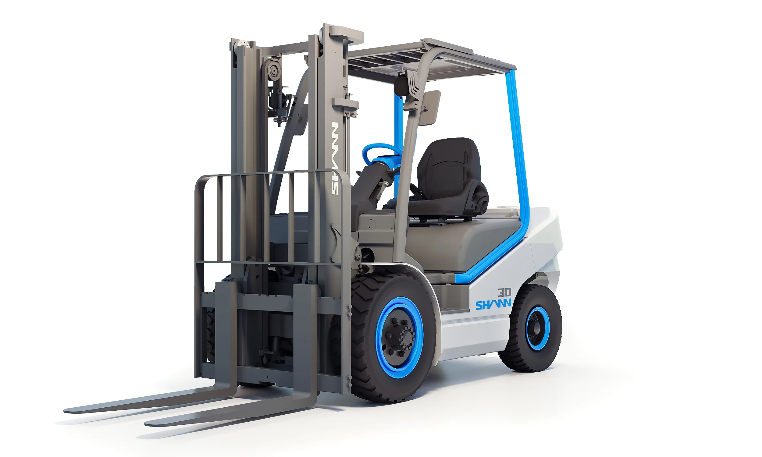 SHANN CPD 30 JE - электромобильный погрузчик 3 т