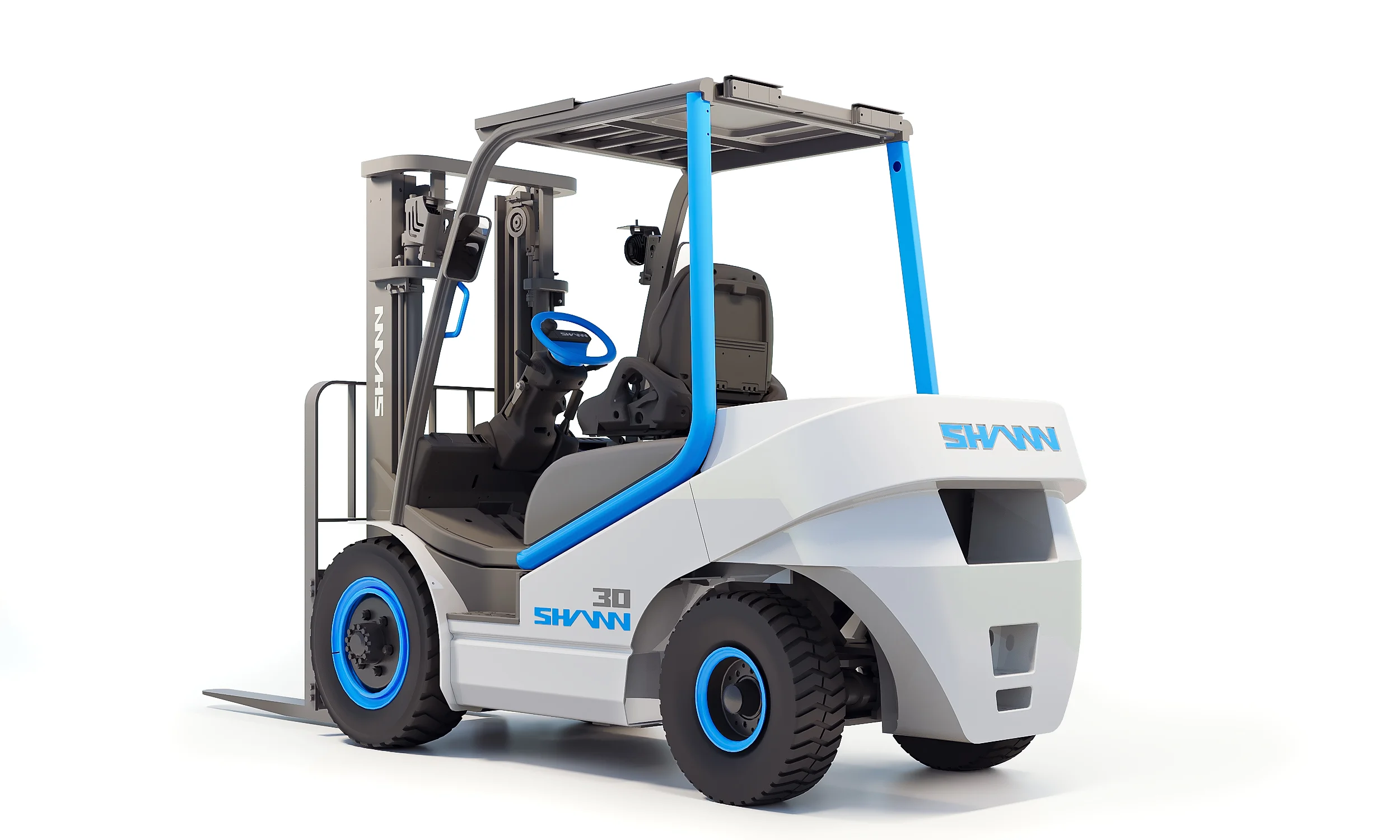 SHANN CPD 30 JE - электромобильный погрузчик 3 т