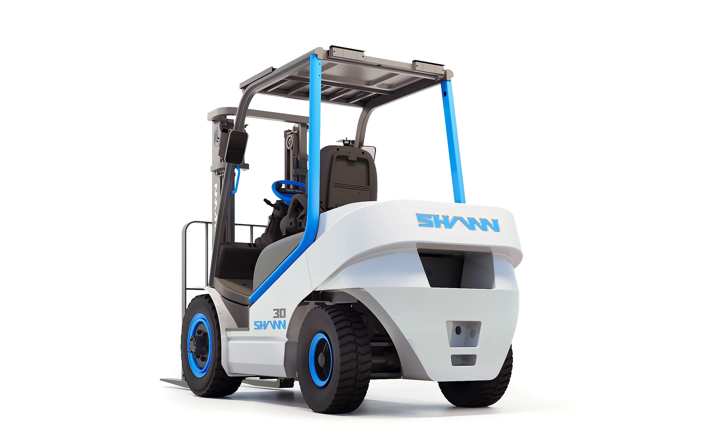 SHANN CPD 35 JE - электромобильный погрузчик 3.5 т