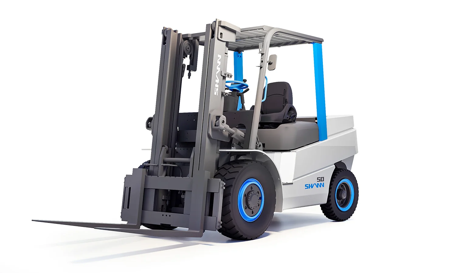 SHANN CPD 50 JE (mini) - электромобильный погрузчик 5 т