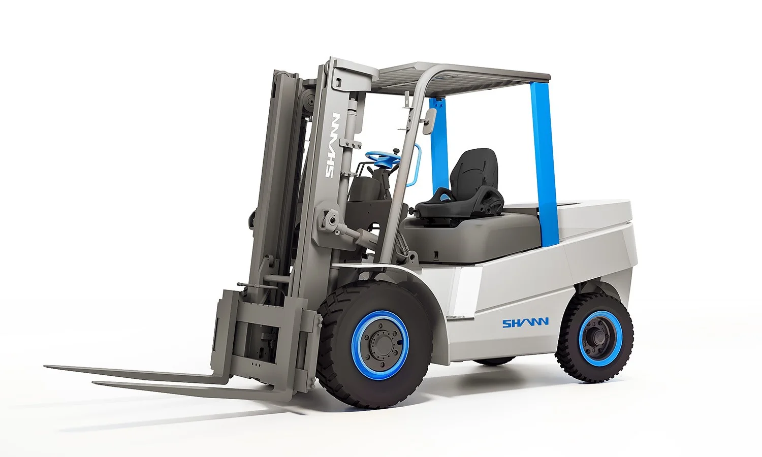 SHANN CPD 80 JE - электромобильный погрузчик 8 т