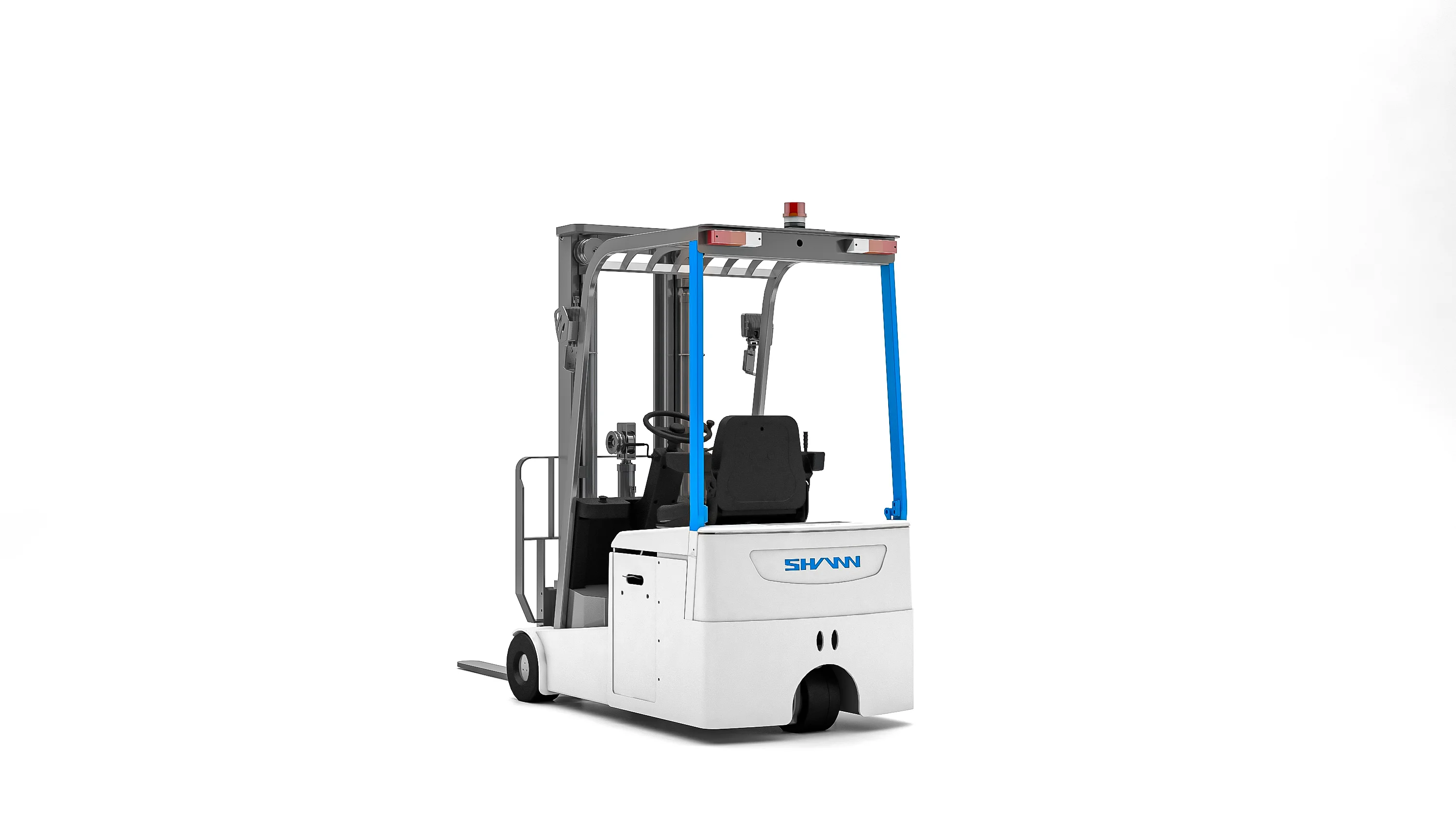SHANN mini CPD 10S-E - трёхопорный электропогрузчик 1 т