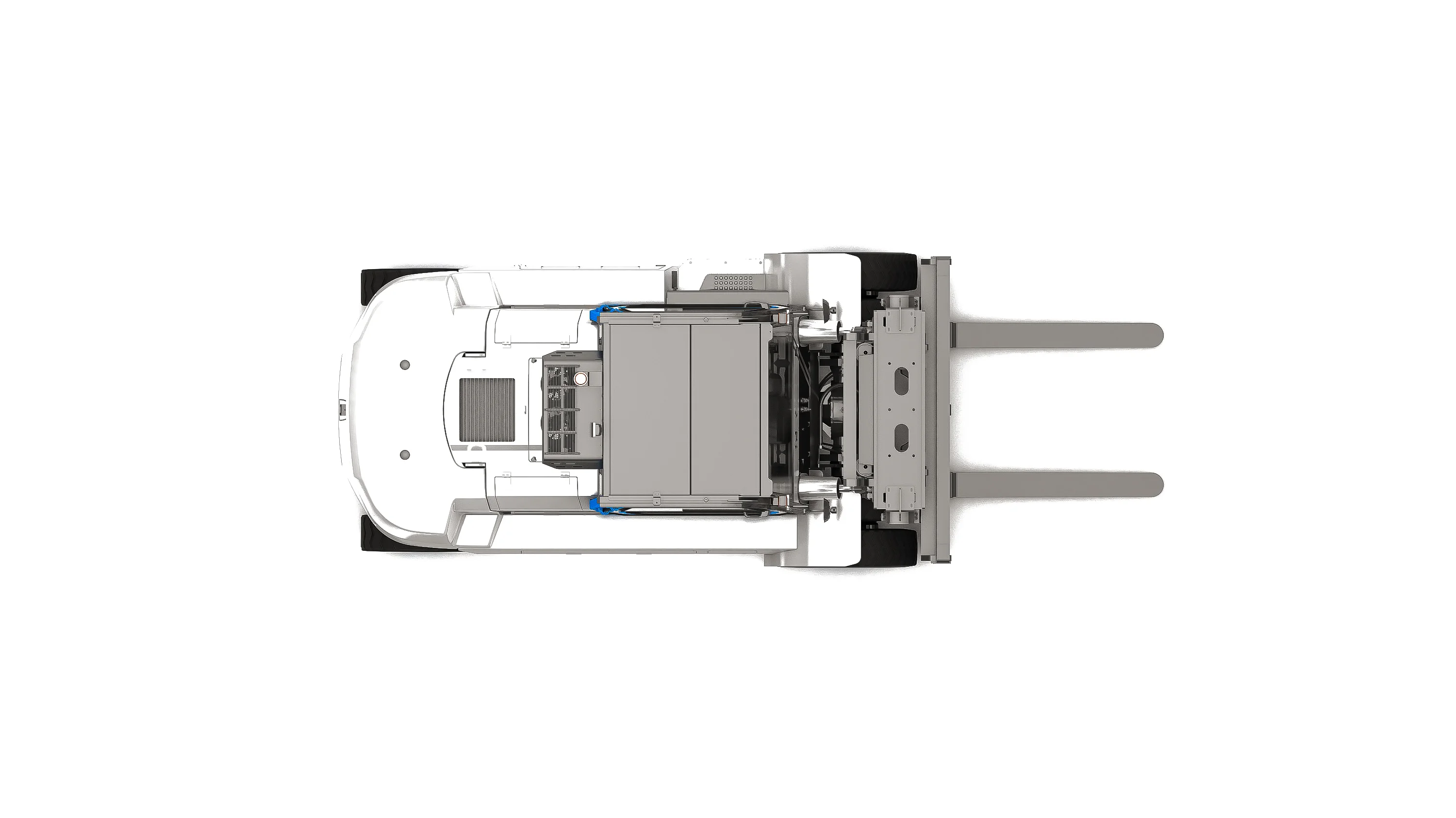 SHANN FB 100 - электромобильный погрузчик 10 т