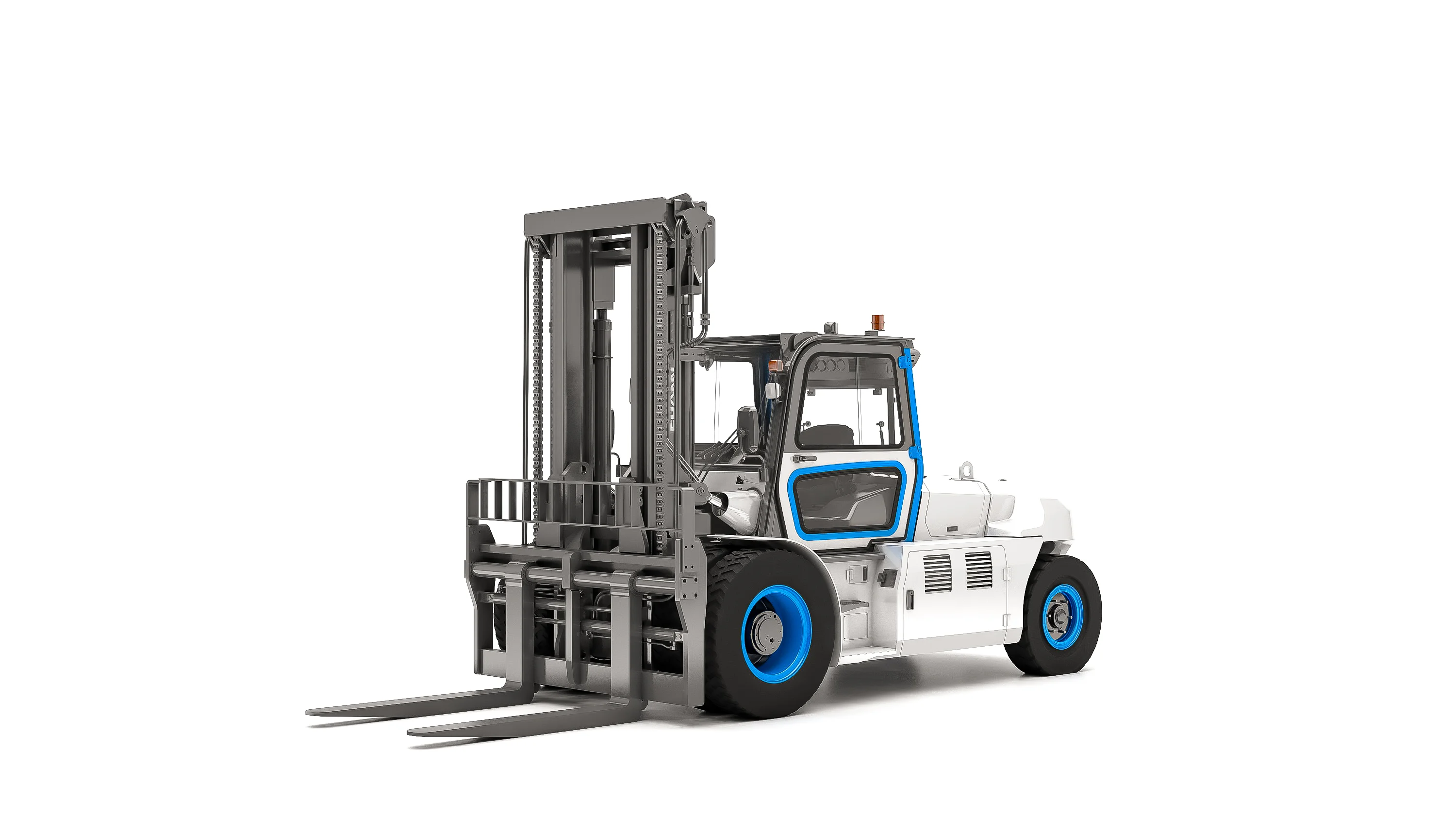 SHANN FB 100 - электромобильный погрузчик 10 т