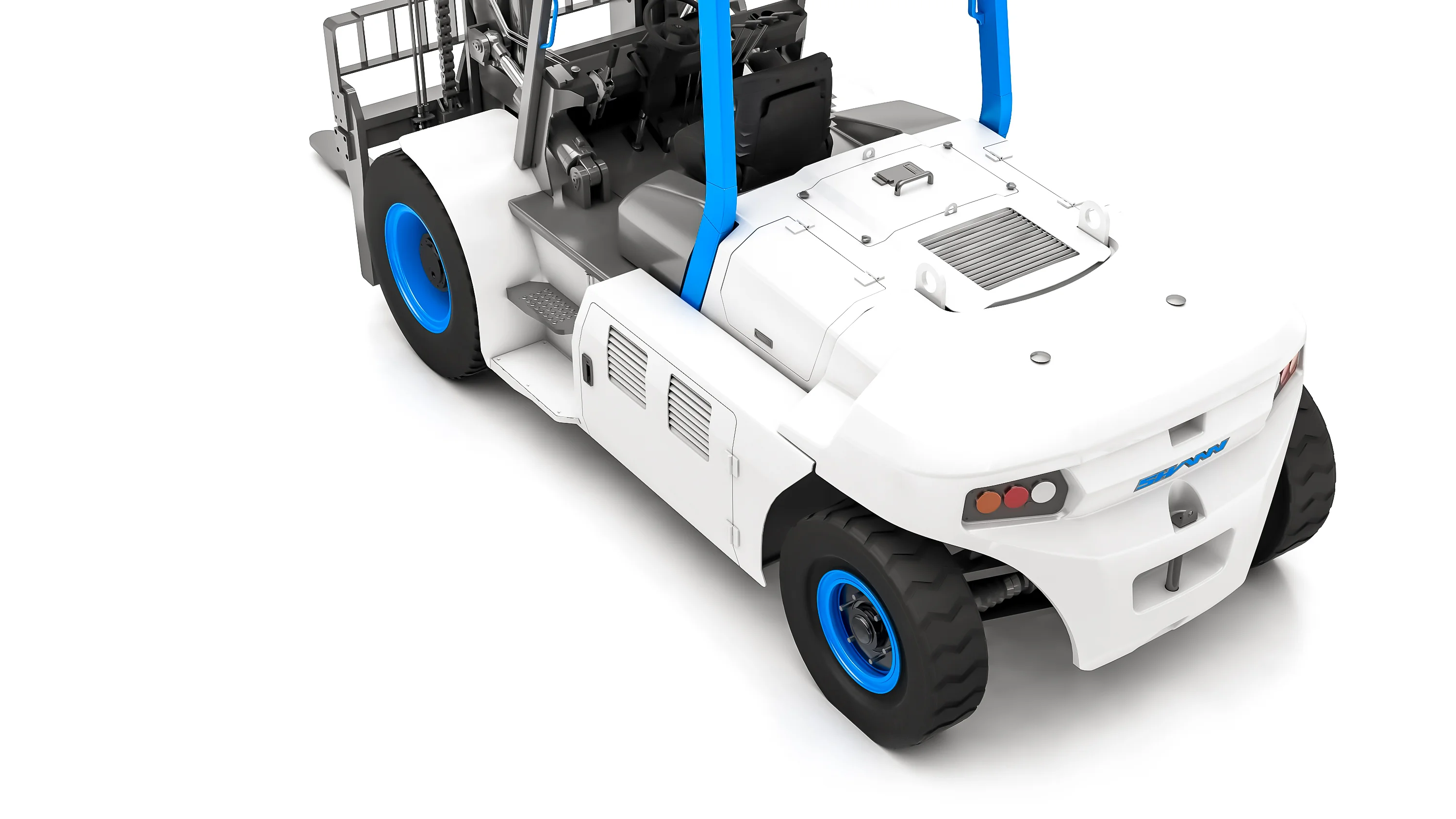 SHANN FB 120 - электромобильный погрузчик 12 т