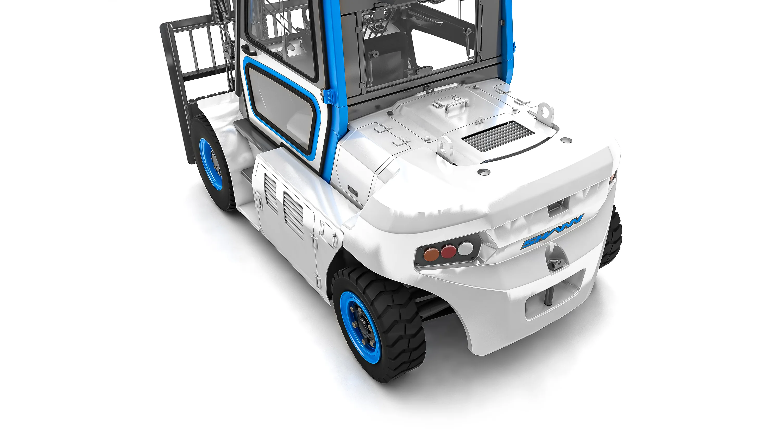 SHANN FB 70 P - электромобильный погрузчик 7 т