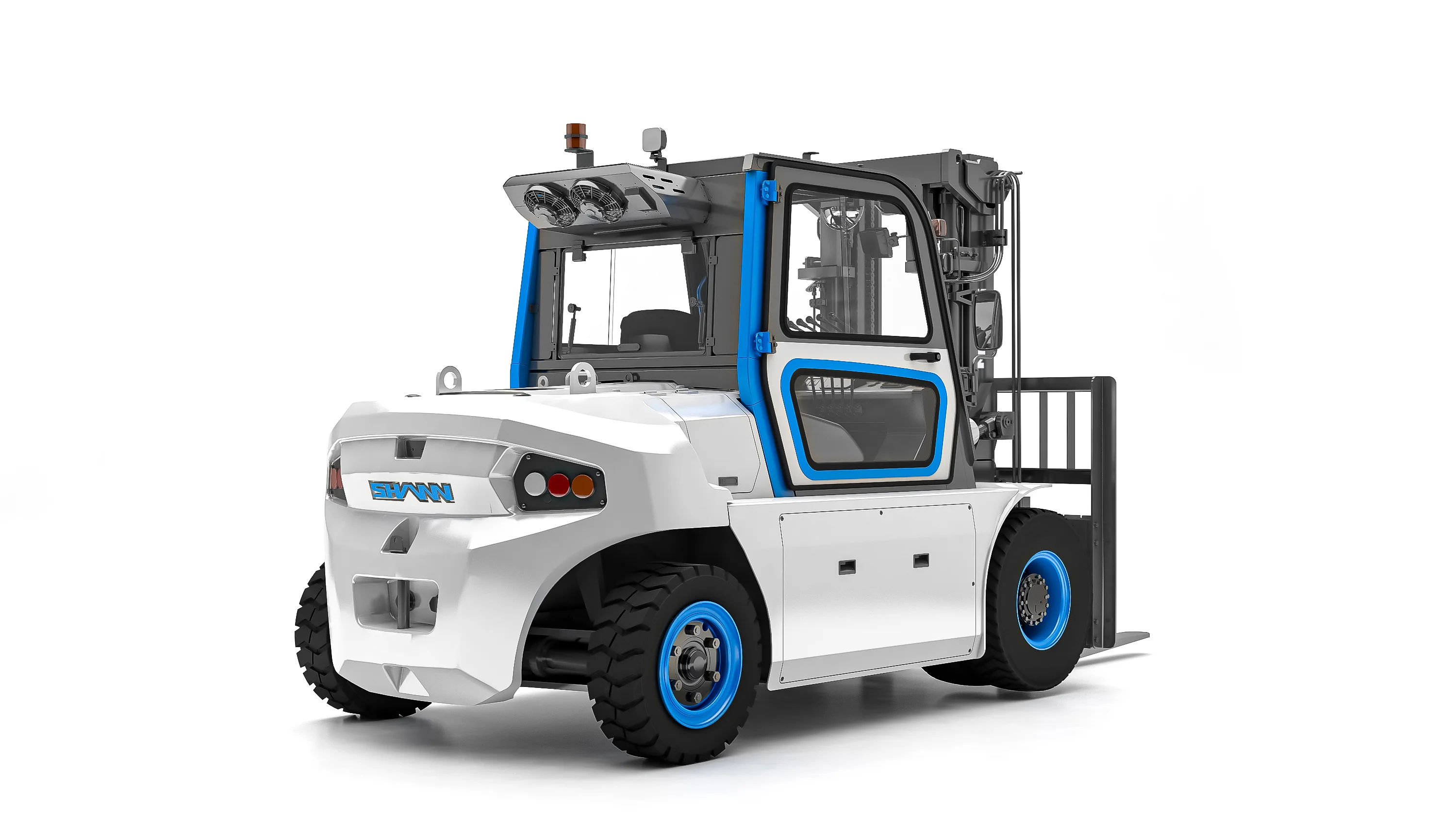 SHANN FB 70 - электромобильный погрузчик 7 т