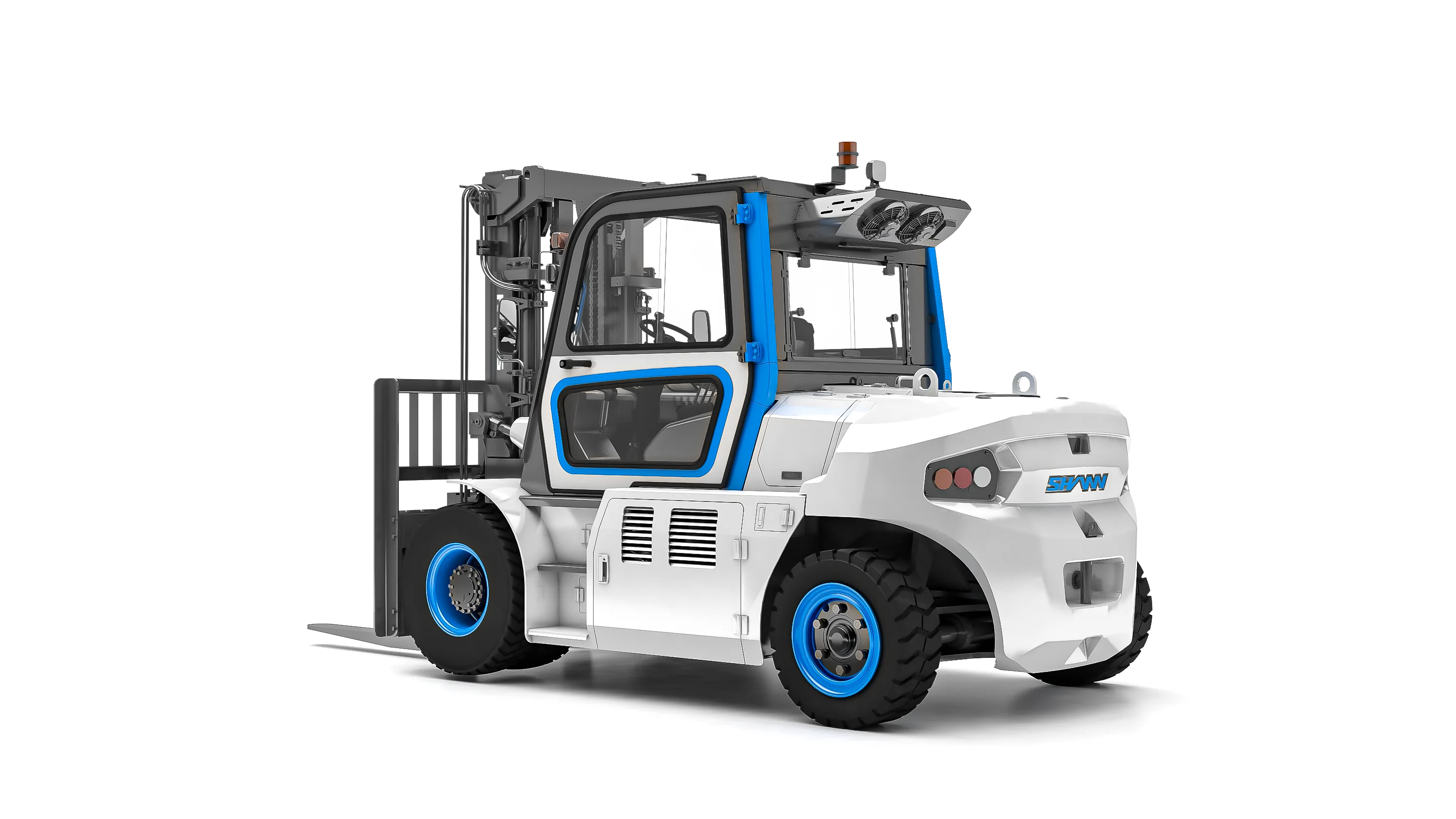 SHANN FB 80 - электромобильный погрузчик 8 т