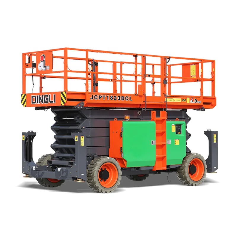 Ножничный подъемник Dingli