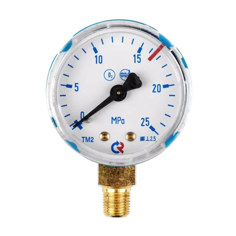 Манометр ПТК 25,0 МПа, 1/8 NPT, кислород