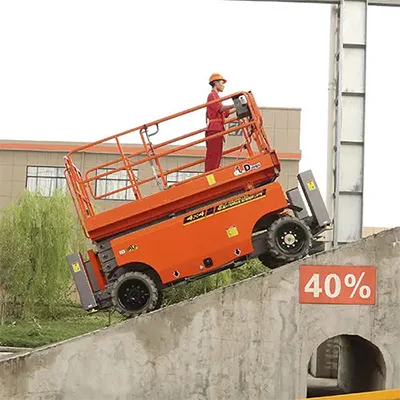 Ножничный подъемник Dingli