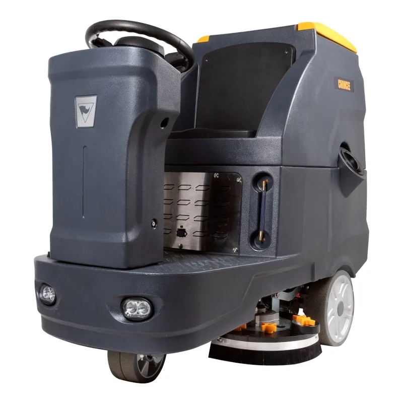 Поломоечная машина с местом оператора Chancee K80 Double brush с литиевым АКБ (200 а/ч)