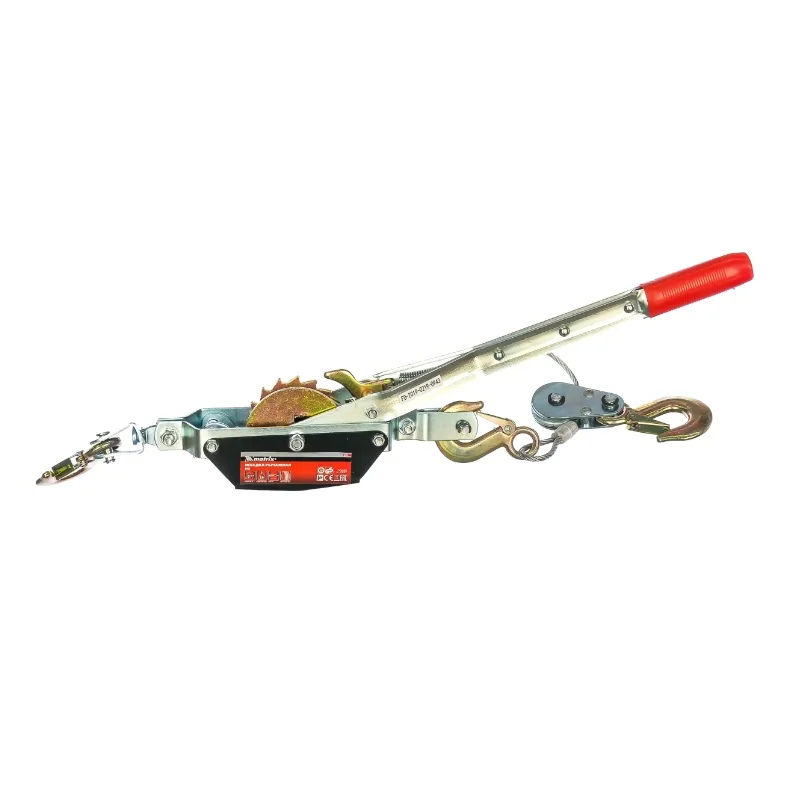 Лебедка рычажная MATRIX 2 т (одинарное храповое колесо)