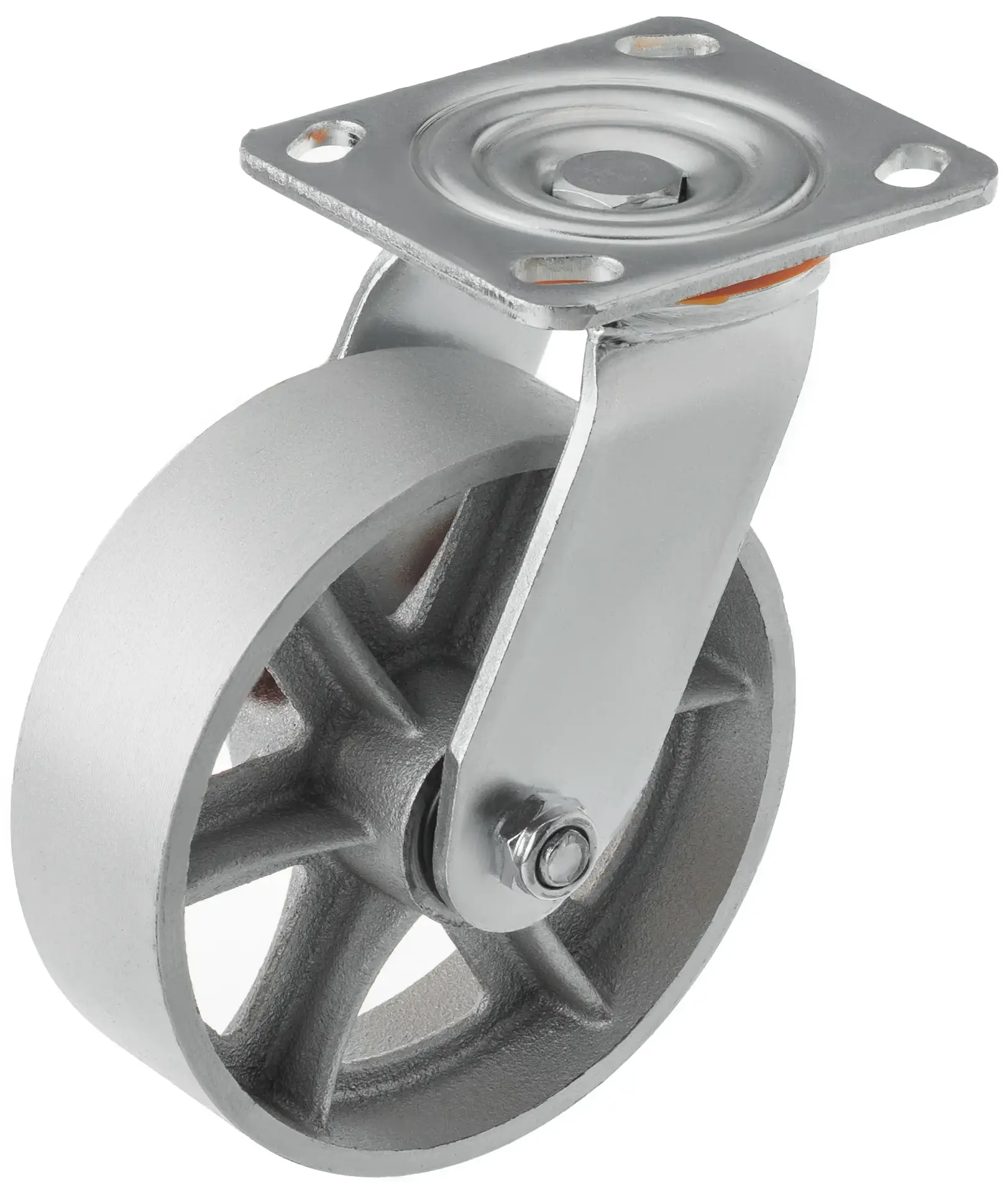 Большегрузное чугунное колесо без резины 150мм