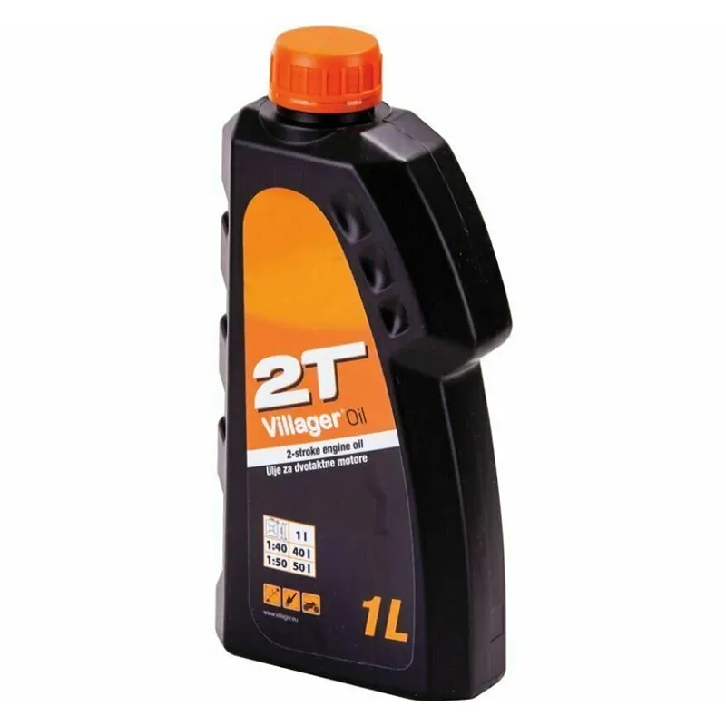 Полусинтетическое моторное масло для двухтактных двигателей VILLAGER 1л