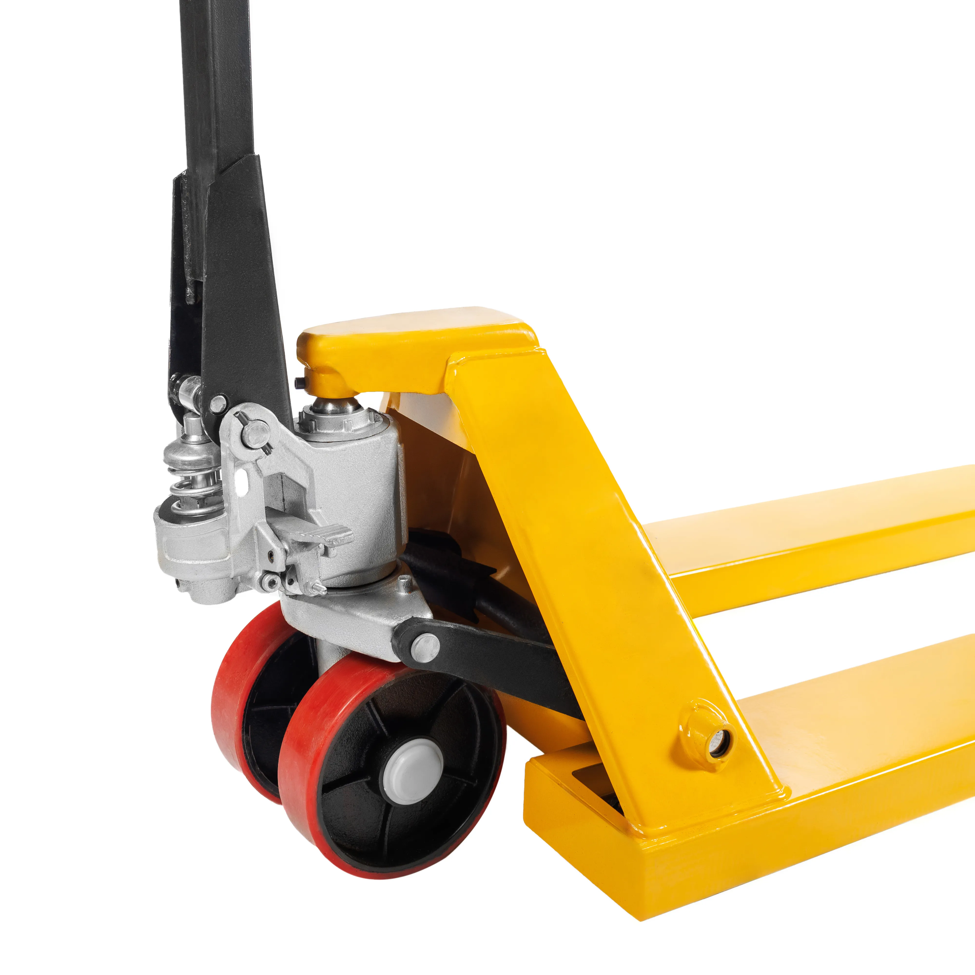 Тележка гидравлическая DF 25 грузоподъёмность 2,5 т полиуретановые колеса