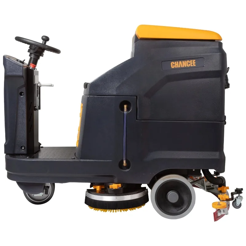Поломоечная машина с местом оператора Chancee K70 Single brush с литиевым АКБ (100 а/ч)