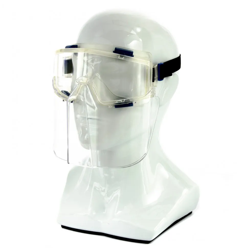 Очки защитные со щитком Сибртех Панорама Россия