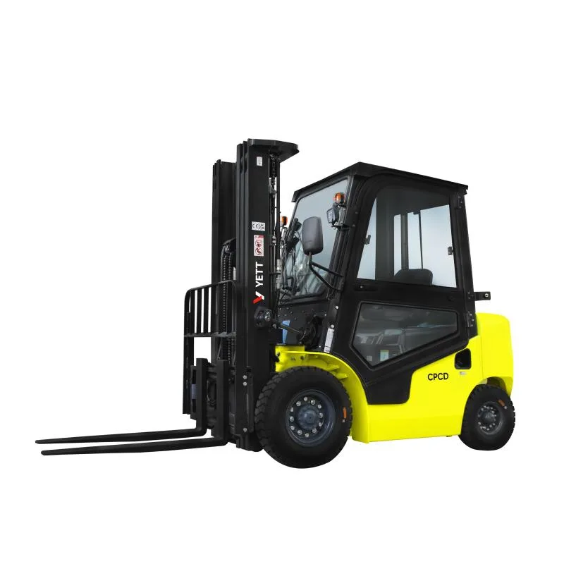 Дизельный погрузчик с кабиной YETT CPCD70-M300-3W-K