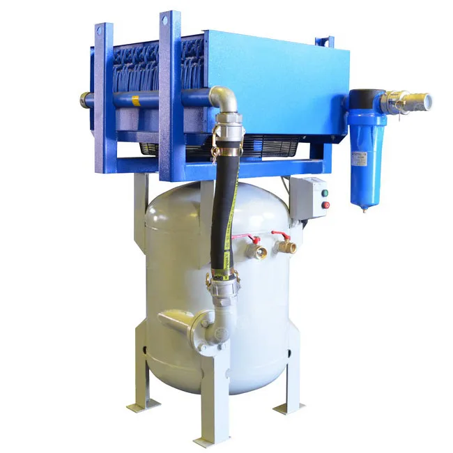 Охладитель сжатого воздуха RA-50 с резервуаром 100 литров и коалесцентным фильтром AIR DRYER-100/5