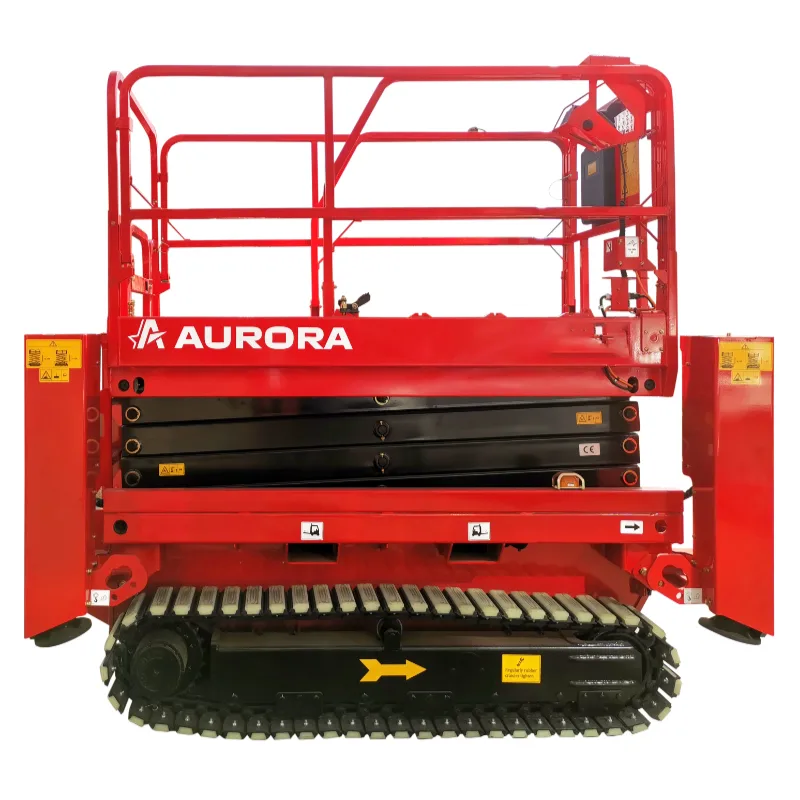 Ножничный гусеничный подъемник Aurora