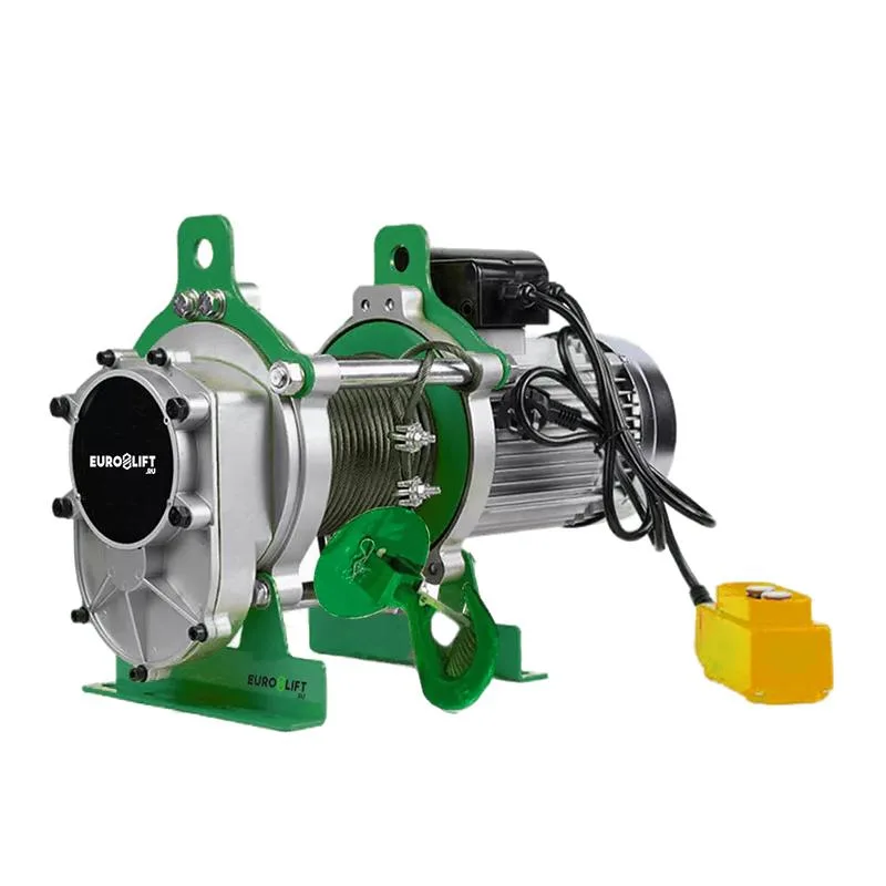 Лебедка электрическая EURO-LIFT KCD PRO 300/600 кг, 60/30 м, U=220 В
