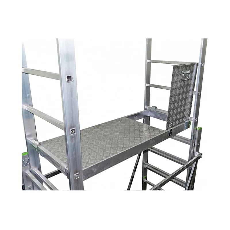 Алюминиевая вышка Тур Промышленник ПРОФИ 2х15 м, H=7 м ВТПА2157