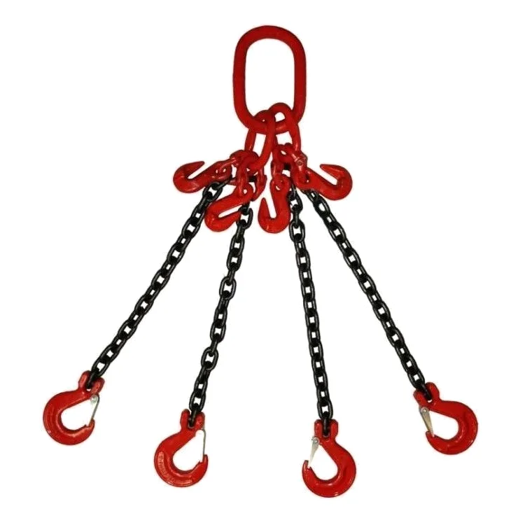 Строп цепной TOR 4СЦ г/п 63,0 т 7,0 м с укорачивающими крюками