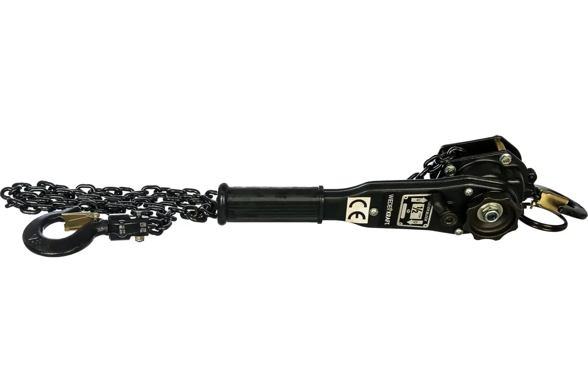 Таль механическая рычажная WIEDERKRAFT WDK-83050 500 кг