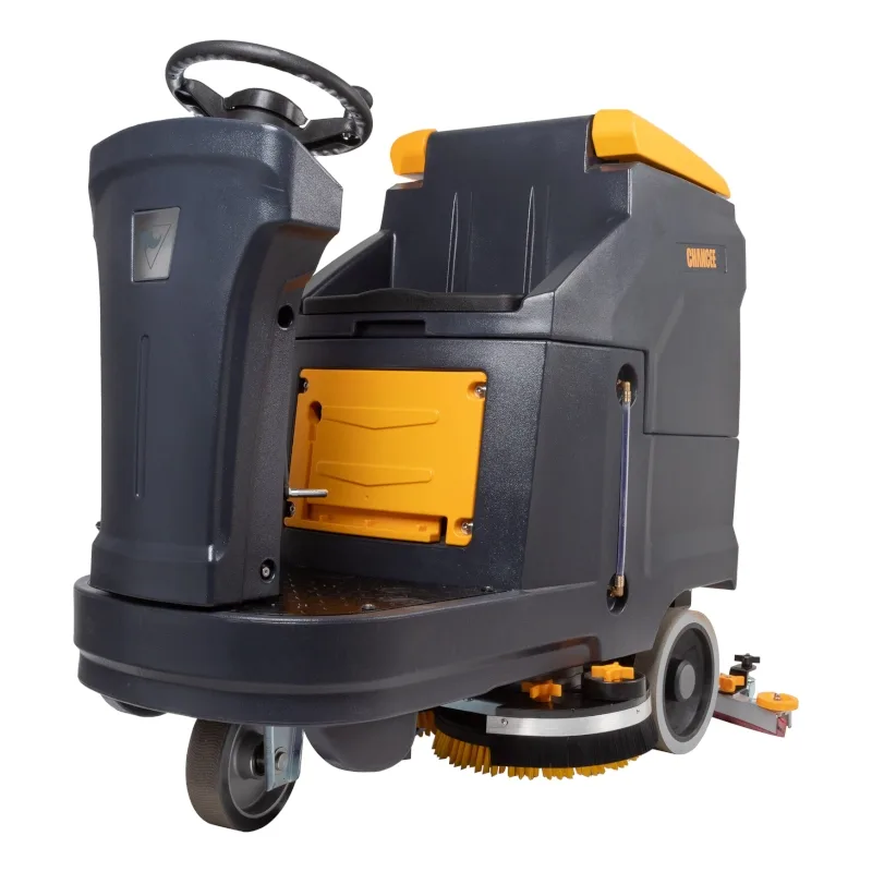 Поломоечная машина с местом оператора Chancee K70 Double brush с гелевыми АКБ (113 а/ч при С5)