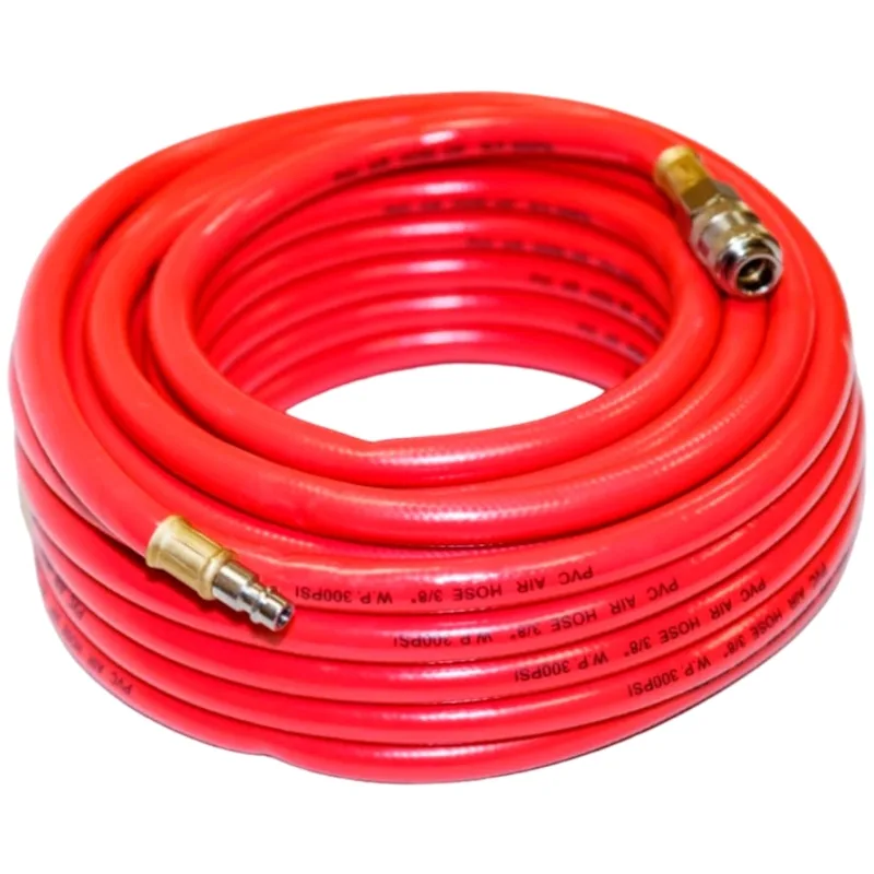 Шланг пневматический Pegas pneumatic резиновый армированный 6*12 mm 10m с быстросъемными соединениями