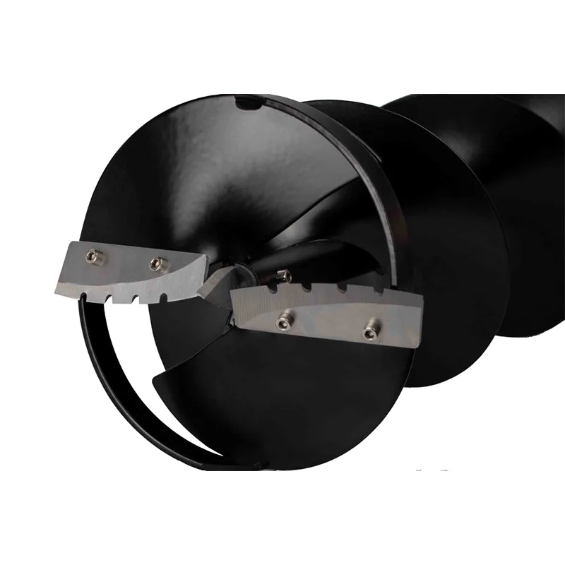 Шнек для льда VERTON IDB-200 (прямые ножи, d пос=20мм, D=200мм,L-800мм)