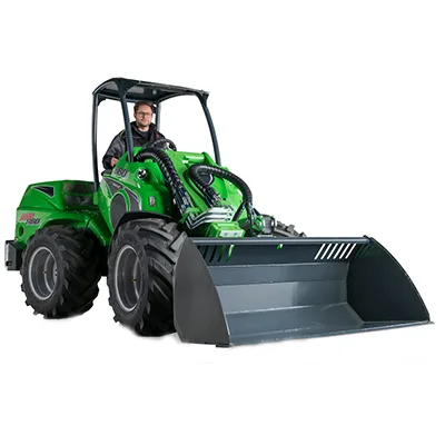 Минипогрузчик AVANT 860i (Finland) с ковшом HD 1600 мм