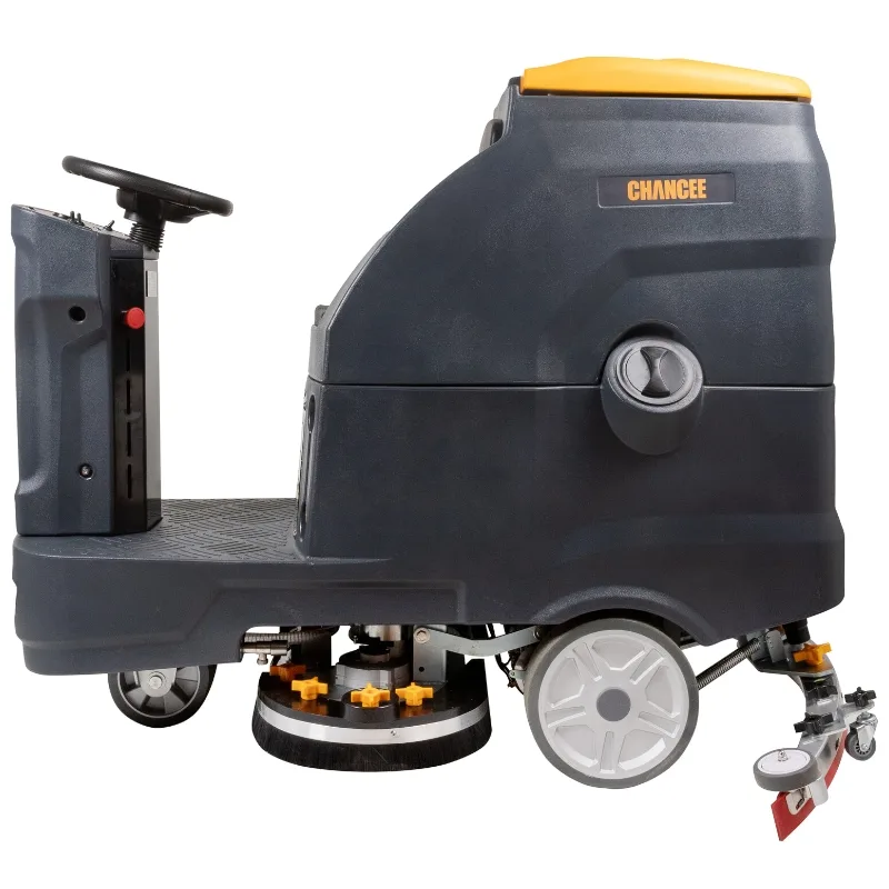 Поломоечная машина с местом оператора Chancee K80 Double brush с литиевым АКБ (300 а/ч)