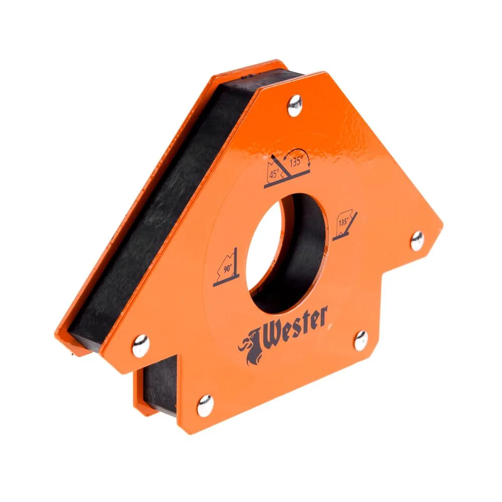 Уголок магнитный для сварки Wester WMC75 829-004, углы 45 , 90 , 135