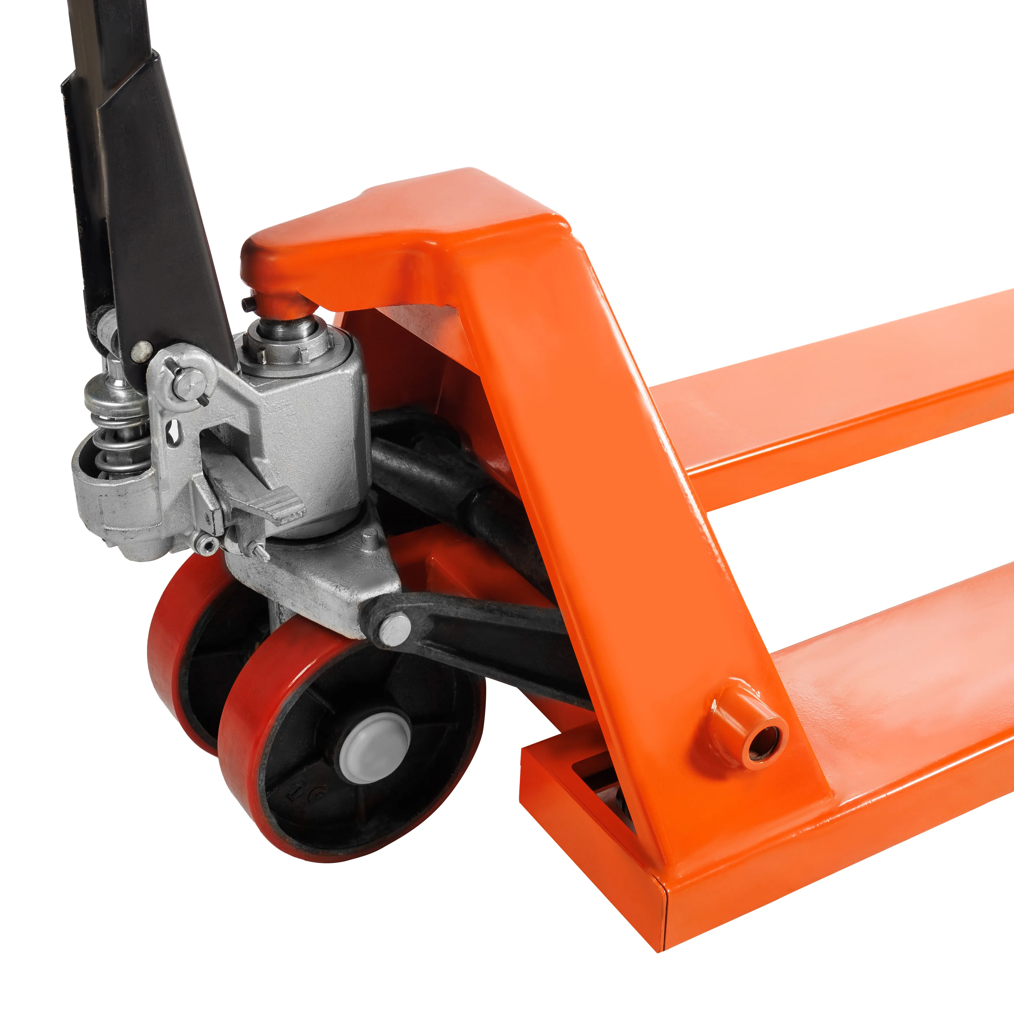 Тележка гидравлическая длинновильная DF 2515, длина вил 1500 мм, грузоподъёмность 2,5 т