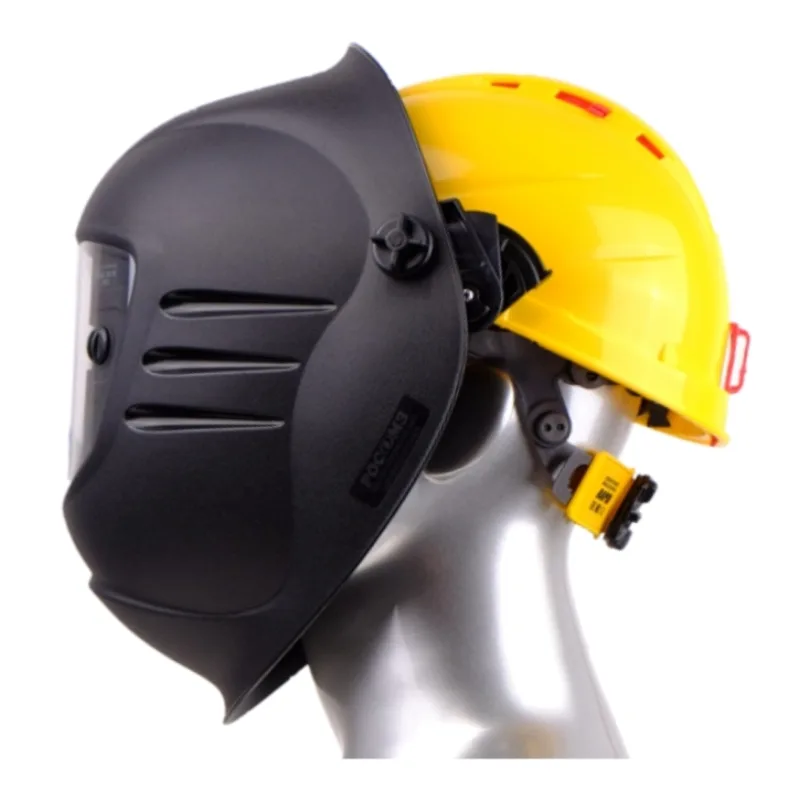 Щитки защитные лицевые сварщика с креплением на каске защитной КН SUPER PREMIER FavoriT (11) 10 шт