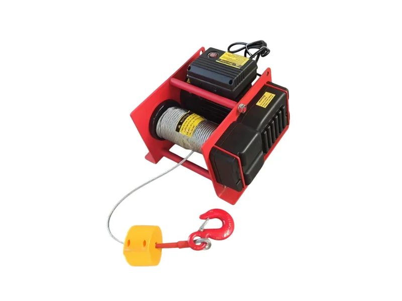 Лебедка электрическая 400кг 30м с канатом 380В 9/17м/мин TOR KDJ-400B *