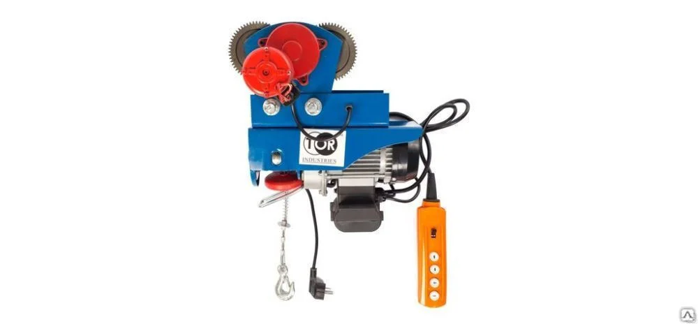 Таль электрическая с тележкой TOR PA 600/1200 кг 20/10 м (серия T)