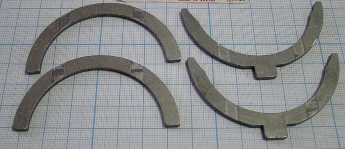 11011-76013-71 Полукольца коленвала Toyota STD 5K