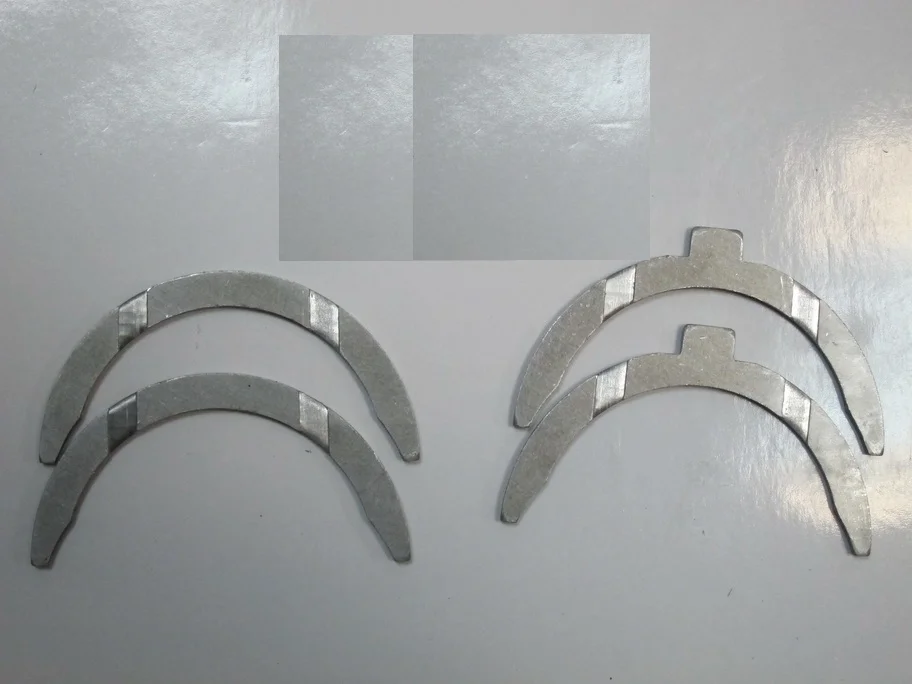 11012-76013-71 Полукольца коленвала (Toyota) 0,125 5K