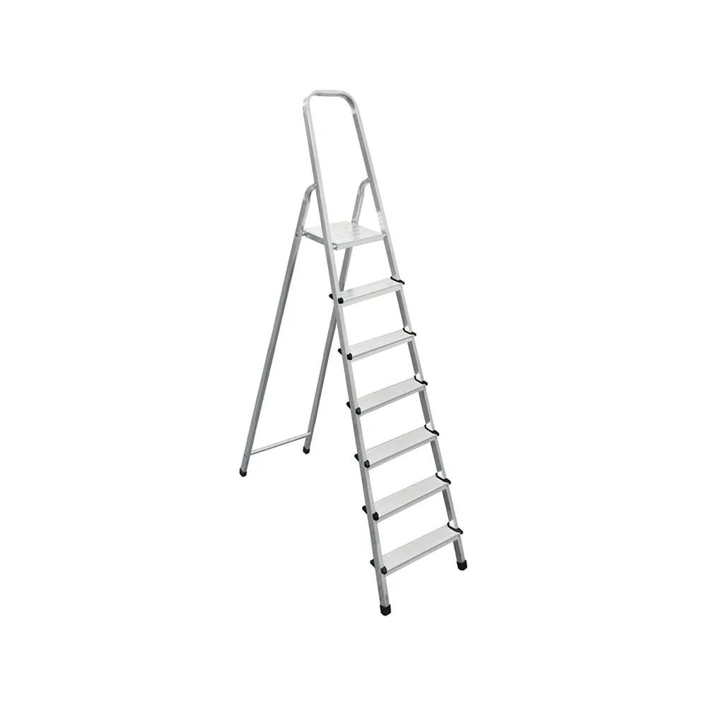 Алюминиевая 7-ступенчатая стремянка Biber 98007 тов-071391