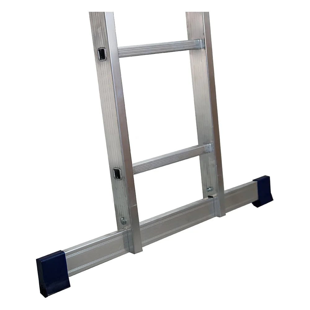 Алюминиевая лестница Алюмет шарнирная четырехсекционная 4x4 ступеней. Серия TL 4044