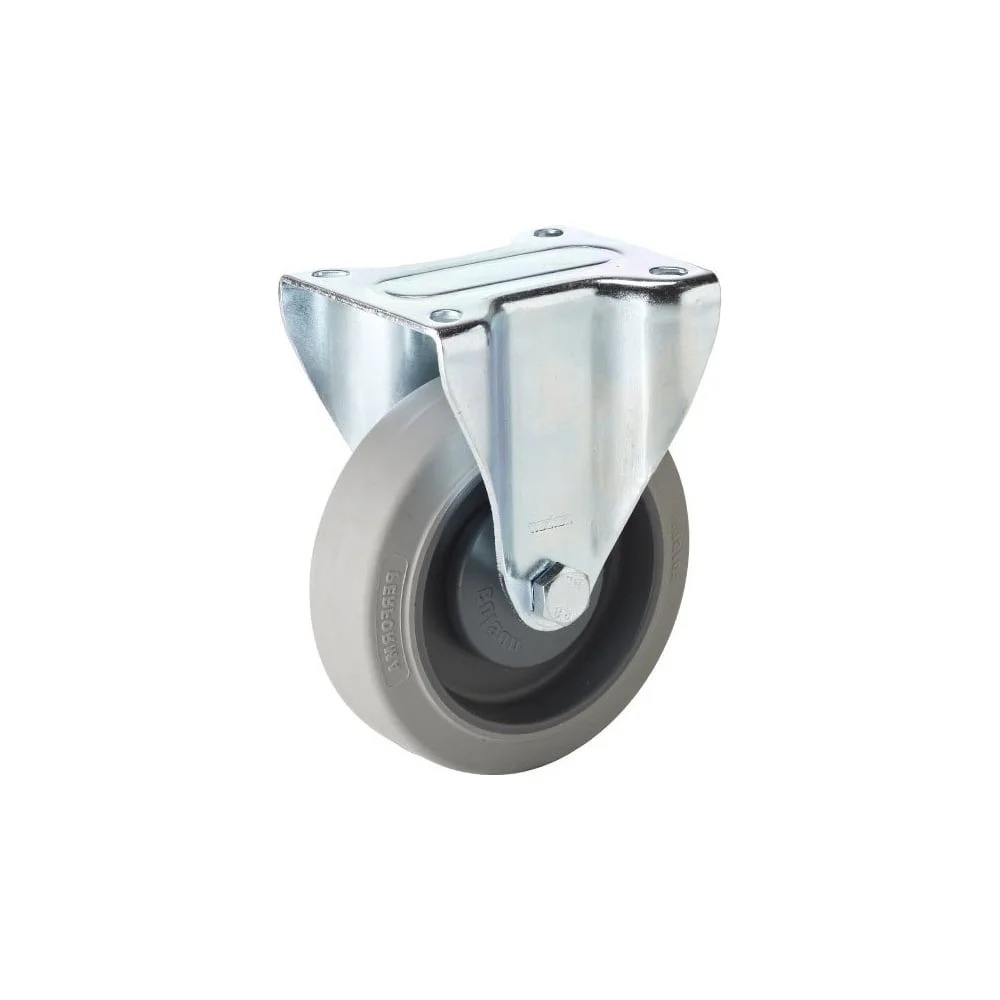 Неповоротная колесная опора с площадкой COLSON 3307-PF-100