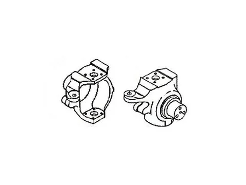 Корпус поворотного устройства CA0144867 CA0144866 для Komatsu погрузчика WB91R-5 WB91R-5E0