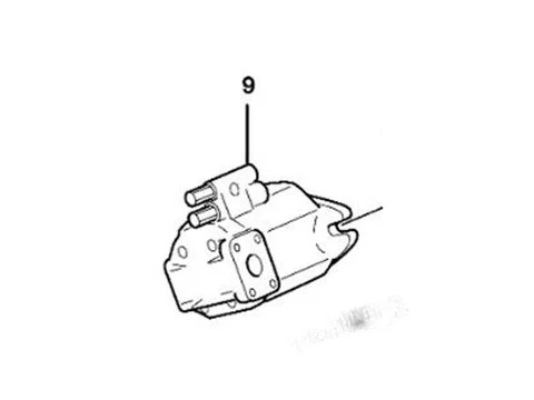 Гидронасос 11096983 VOE11096983 для Volvo погрузчика L330D L330E